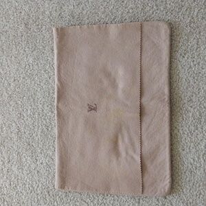 LOUIS VUITTON FOLD OVER DUST BAG